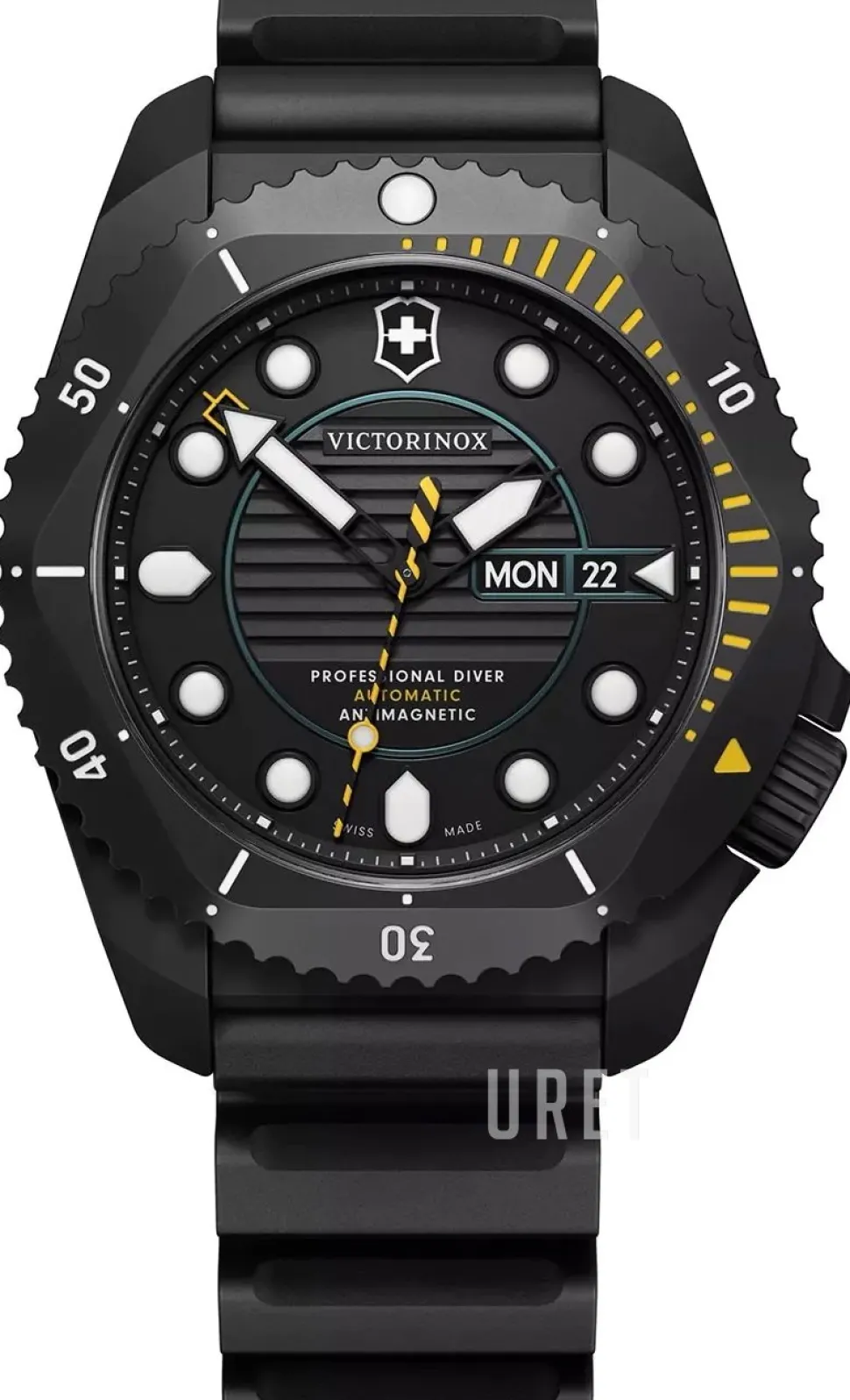 Dive Pro Svart/Gummi Ø43 mm