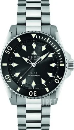 Dive Svart/Stål Ø40 mm