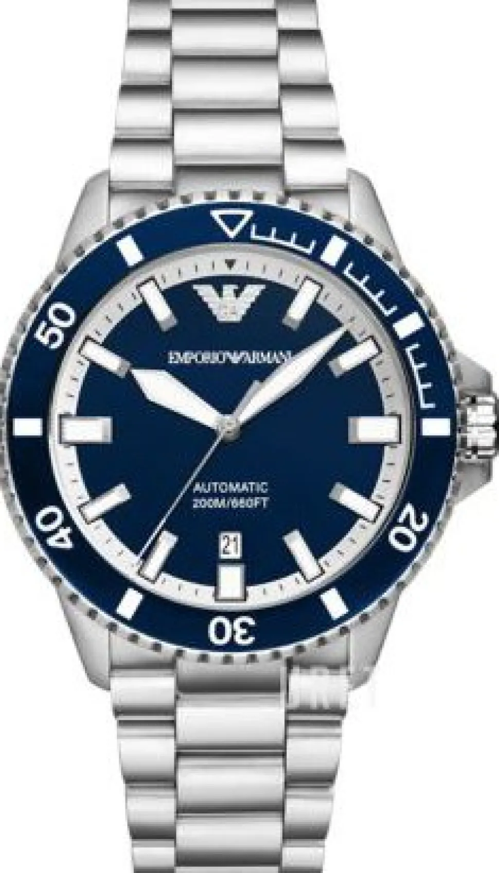 Diver Blå/Stål Ø42 mm