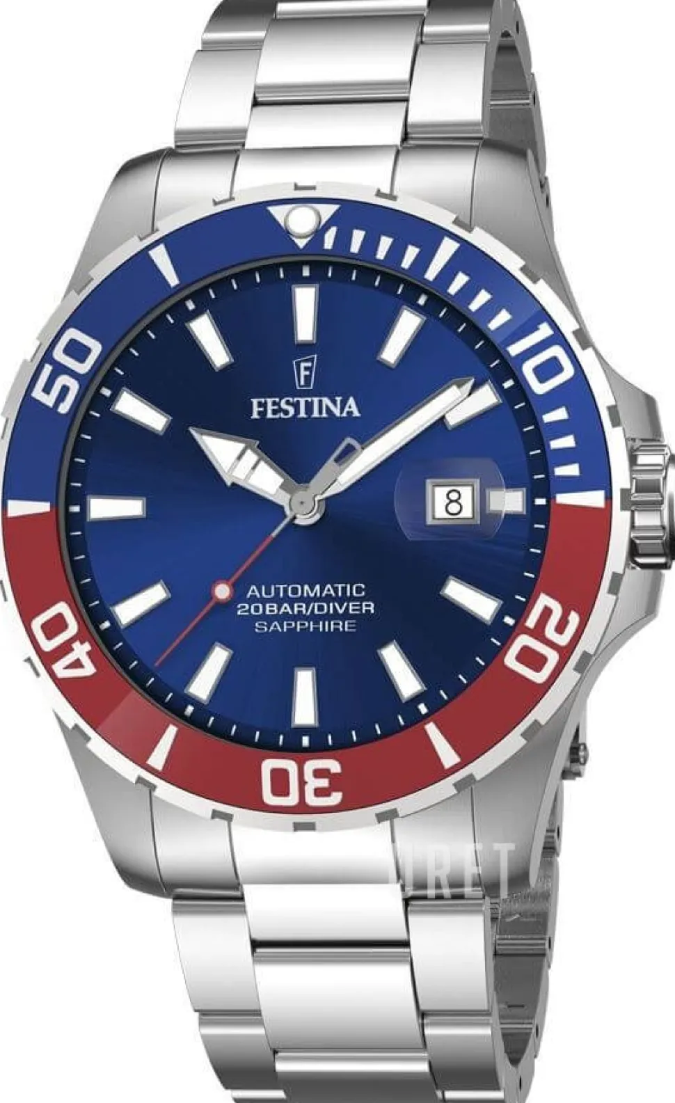 Diver Blå/Stål Ø44 mm