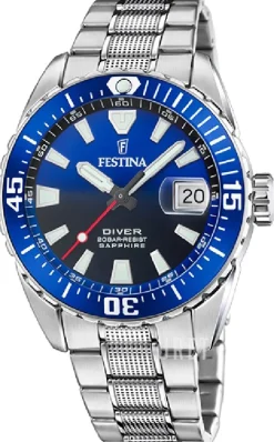 Diver Flerfärgad/Stål Ø44 mm