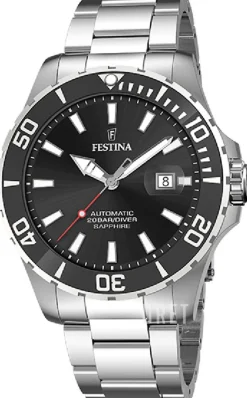 Diver Svart/Stål Ø44 mm