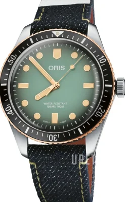 Diving Grön/Läder Ø40 mm