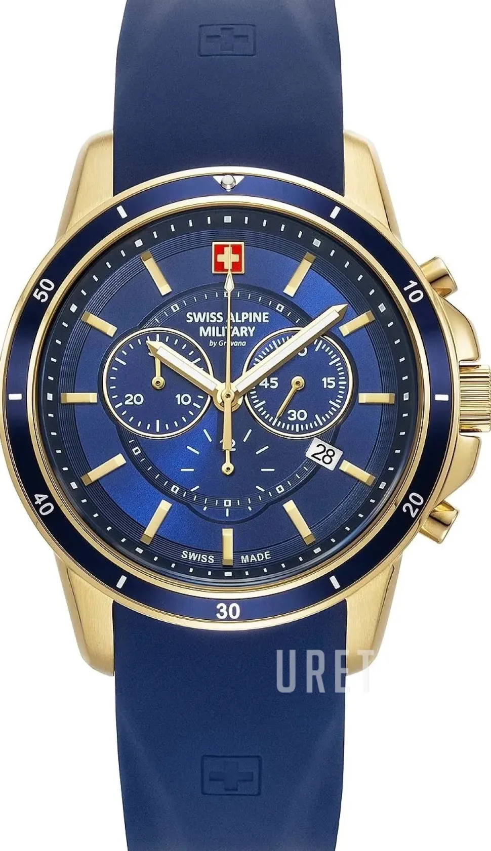 Douglas Blå/Gummi Ø44 mm