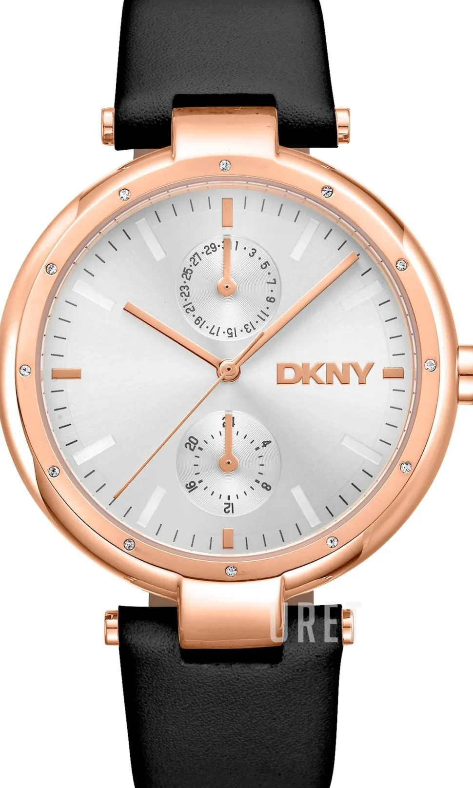 Downtown Multi Silverfärgad/Läder Ø38 mm