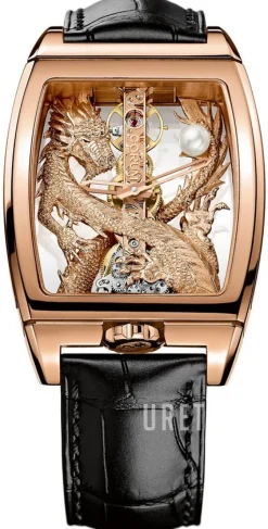 Dragon Roséguldstonad/Läder