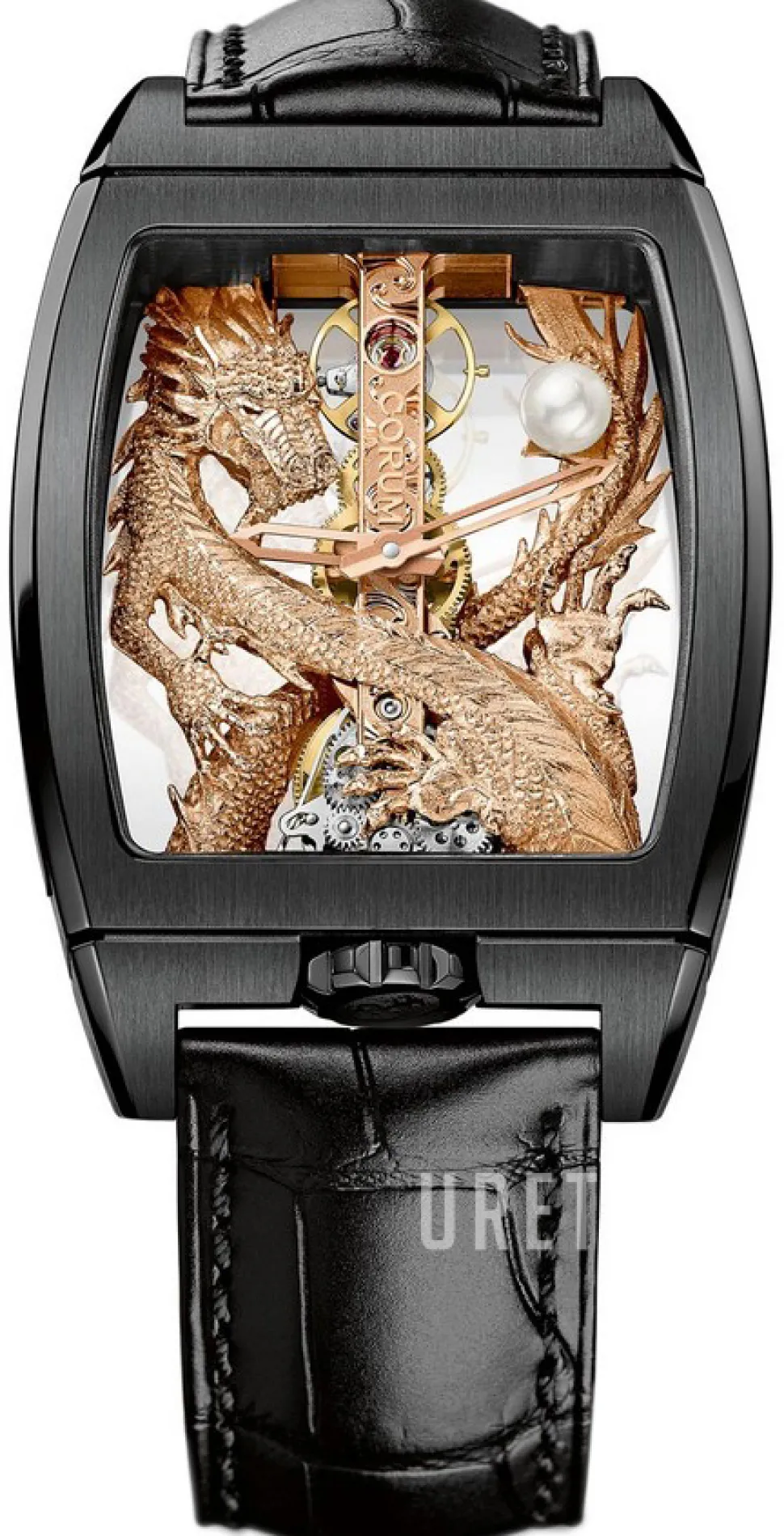 Dragon Skelettskuren/Läder