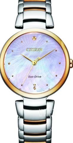 Dress Rosa/Gulguldtonat stål Ø32 mm