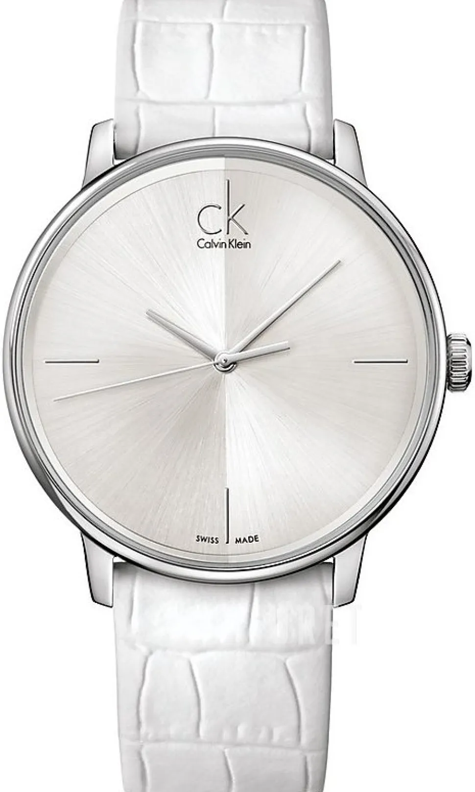 Dress Silverfärgad/Läder Ø40 mm