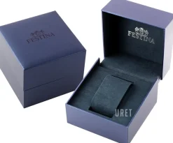 Dress Silverfärgad/Läder Ø39 mm