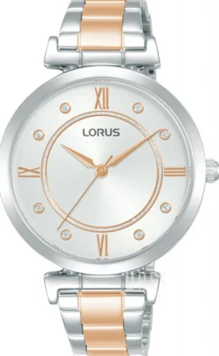 Dress Silverfärgad/Roséguldstonat stål Ø34 mm