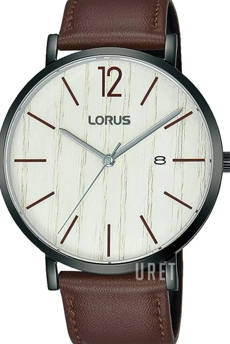 Dress Vit/Läder Ø42 mm