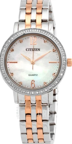 Dress Vit/Roséguldstonat stål Ø31 mm