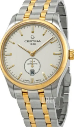 DS 4 Silverfärgad/Gulguldtonat stål Ø40 mm