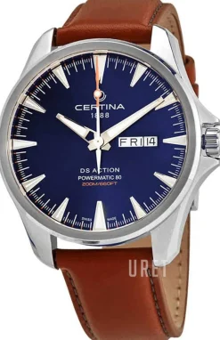 Ds Action Blå/Läder Ø41 mm