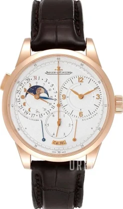 Duometre Vit/Läder Ø40.5 mm