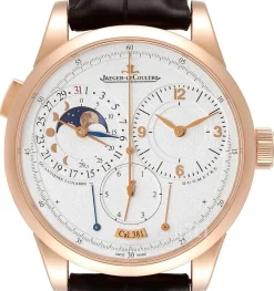 Duometre Vit/Läder Ø40.5 mm