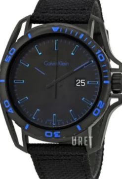 Earth Svart/Läder Ø42 mm