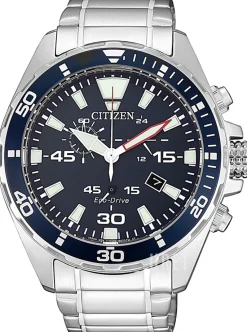 Eco Drive 180 Blå/Stål Ø43.5 mm