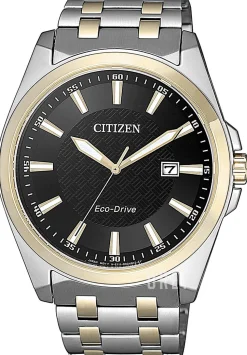 Eco Drive 180 Svart/Gulguldtonat stål Ø41 mm