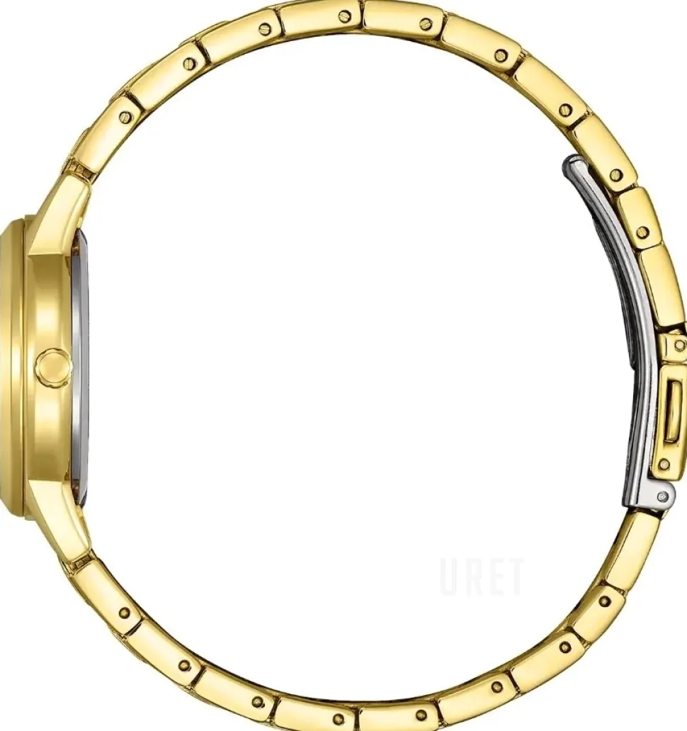 Eco Drive Vit/Guldtonat stål Ø29.4 mm