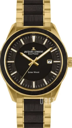 Eco Power Solar Brun/Gulguldtonat stål Ø40 mm