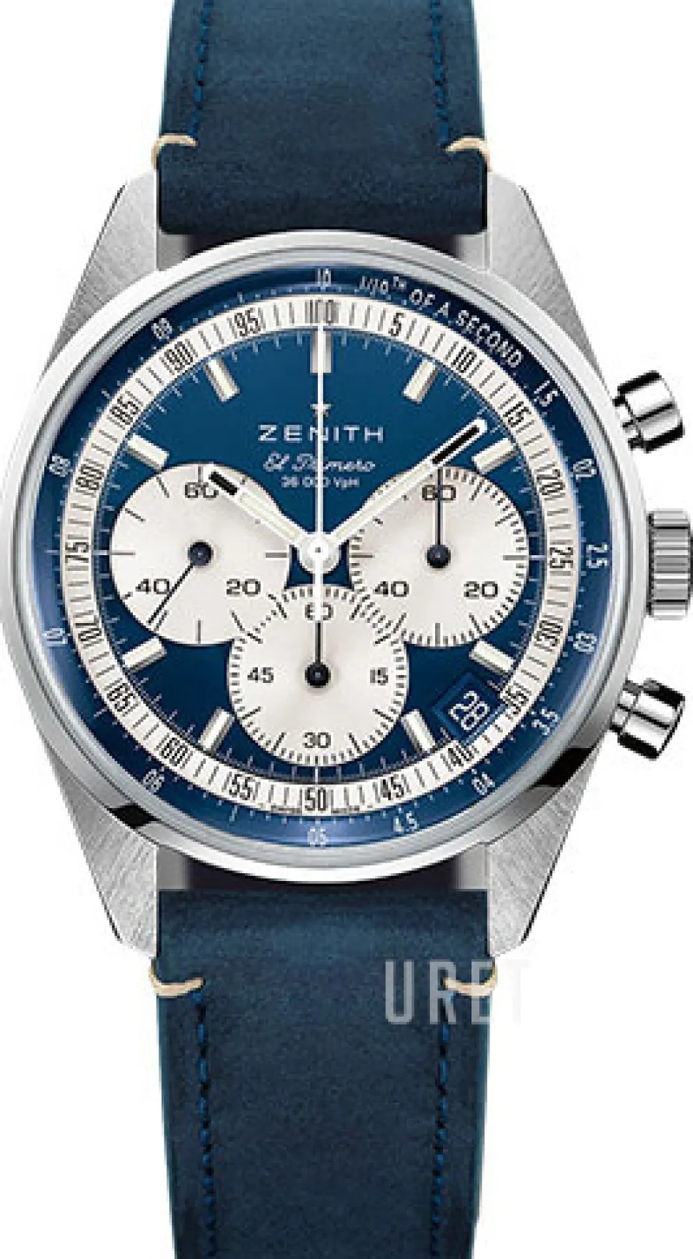 El Primero Blå/Läder Ø38 mm