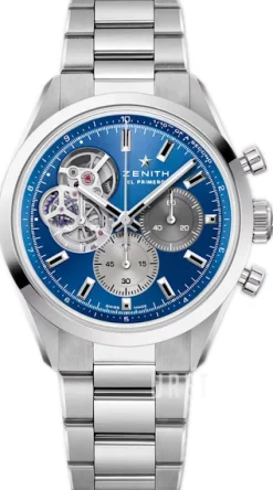 El Primero Blå/Stål Ø39.5 mm