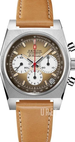 El Primero Brun/Läder Ø37 mm