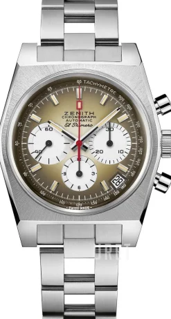 El Primero Brun/Stål Ø37 mm