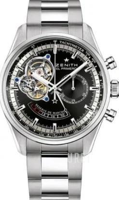 El Primero Chronomaster Svart/Stål Ø42 mm