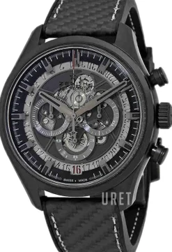 El Primero Grå/Gummi Ø45 mm