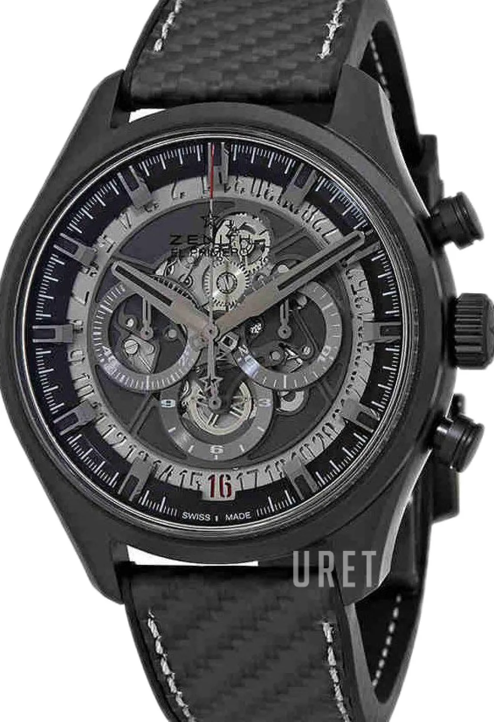 El Primero Grå/Gummi Ø45 mm