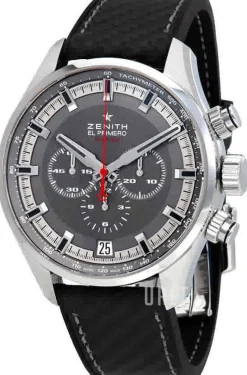 El Primero Grå/Gummi Ø45 mm