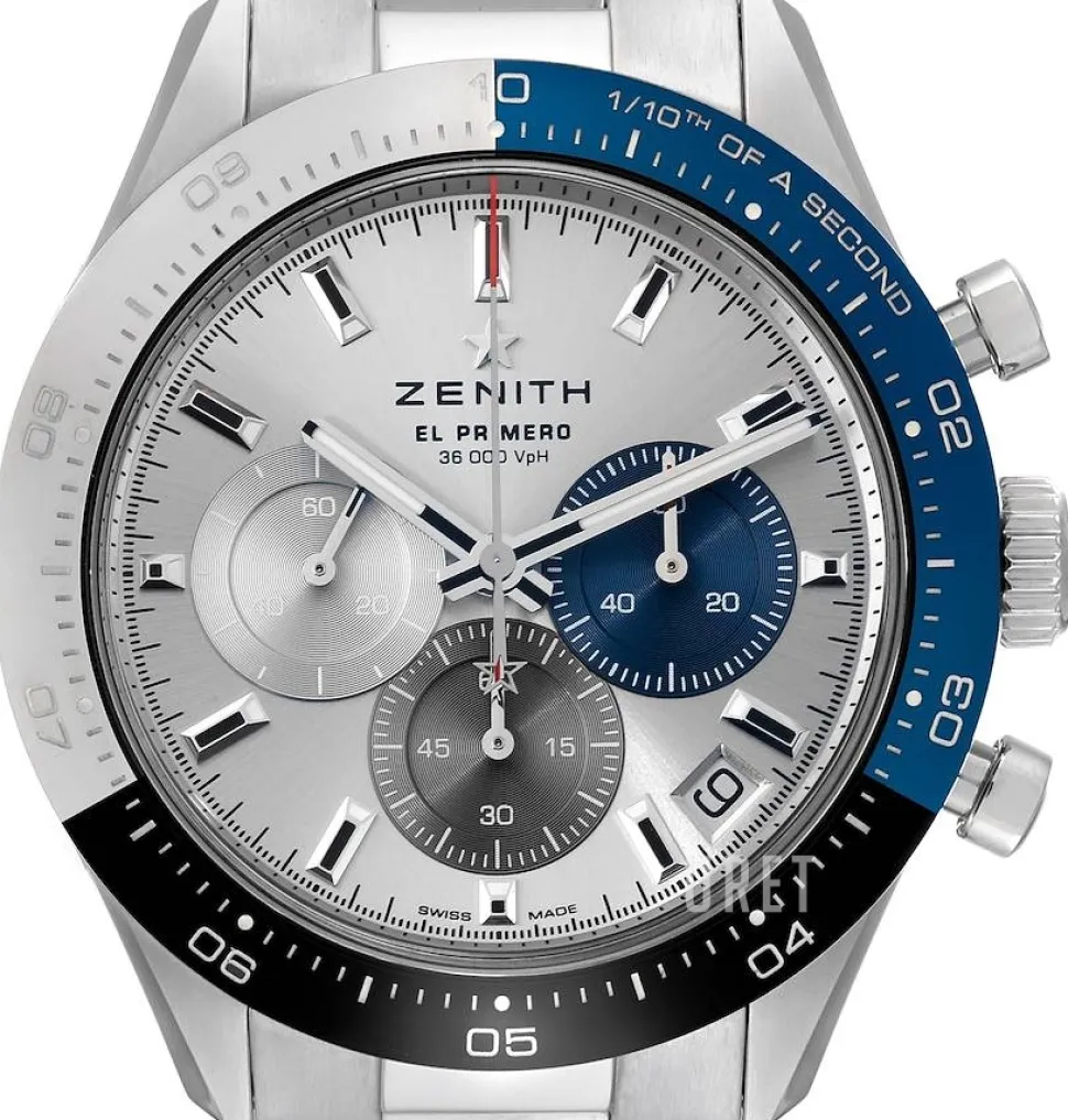 El Primero Silverfärgad/Stål Ø41 mm