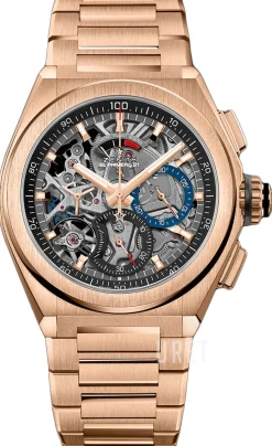 El Primero Skelettskuren/18 karat roséguld Ø44 mm