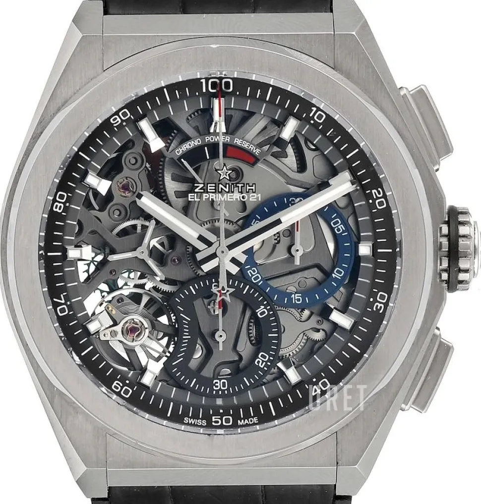 El Primero Skelettskuren/Gummi Ø44 mm