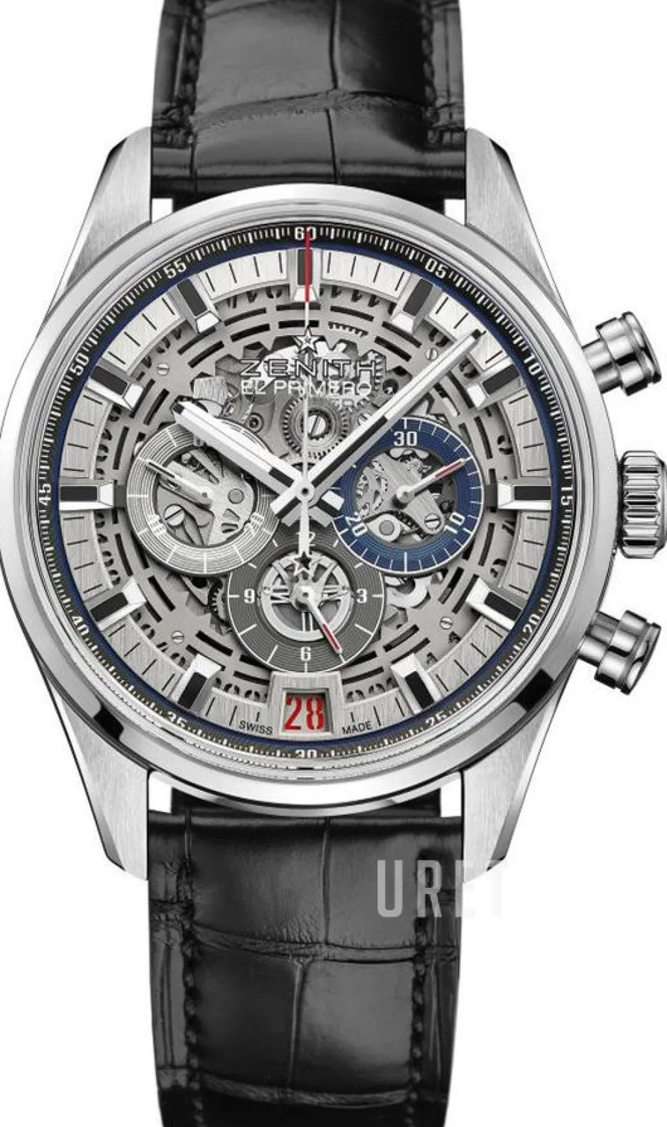 El Primero Skelettskuren/Läder Ø42 mm