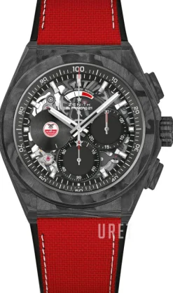 El Primero Svart/Gummi Ø44 mm