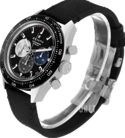 El Primero Svart/Gummi Ø41 mm