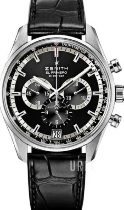 El Primero Svart/Läder Ø42 mm