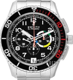 El Primero Svart/Stål Ø45 mm