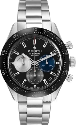 El Primero Svart/Stål Ø41 mm