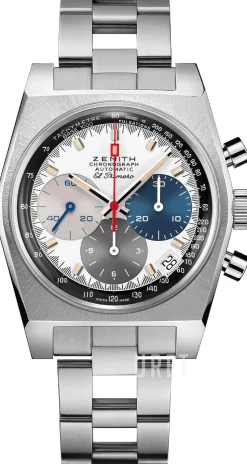 El Primero Vit/Stål Ø37 mm