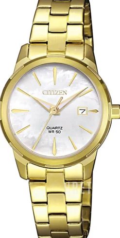 Elegance Vit/Gulguldtonat stål Ø28 mm