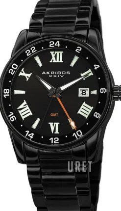 Elegant Svart/Stål Ø41 mm