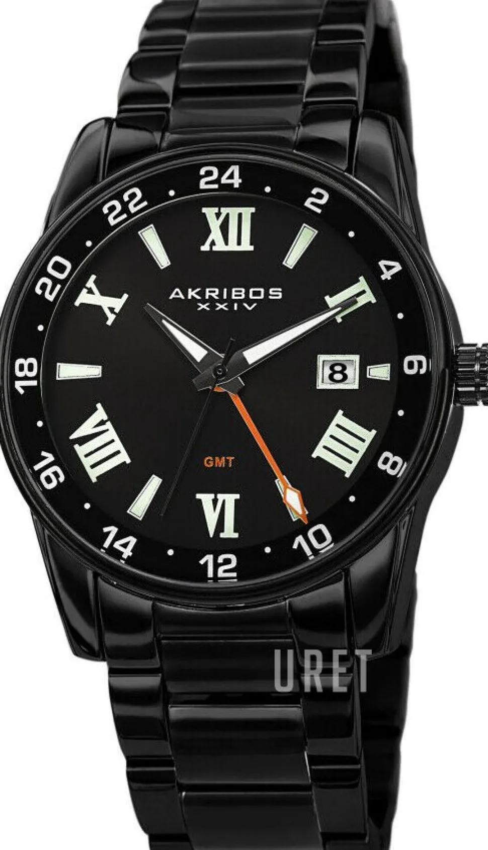 Elegant Svart/Stål Ø41 mm