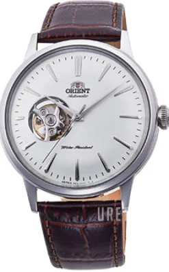 Elegant Vit/Läder Ø40 mm