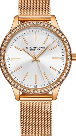 Eleganza Silverfärgad/Roséguldstonat stål Ø35 mm