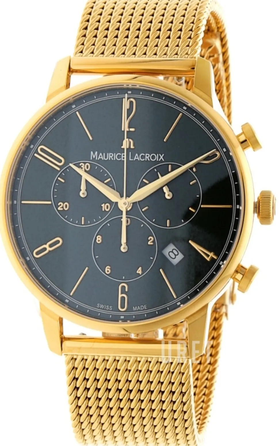 Eliros Grön/Gulguldtonat stål Ø40 mm